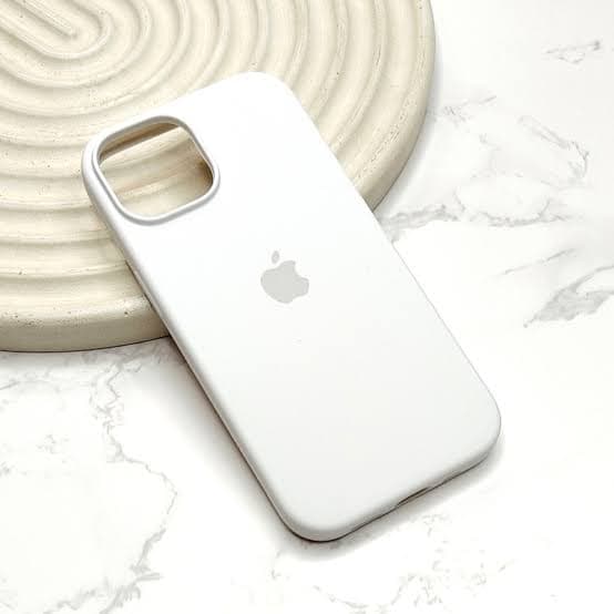 قاب سیلیکونی iphone 15 promax – سفید کد B21232 — تصویر ۲