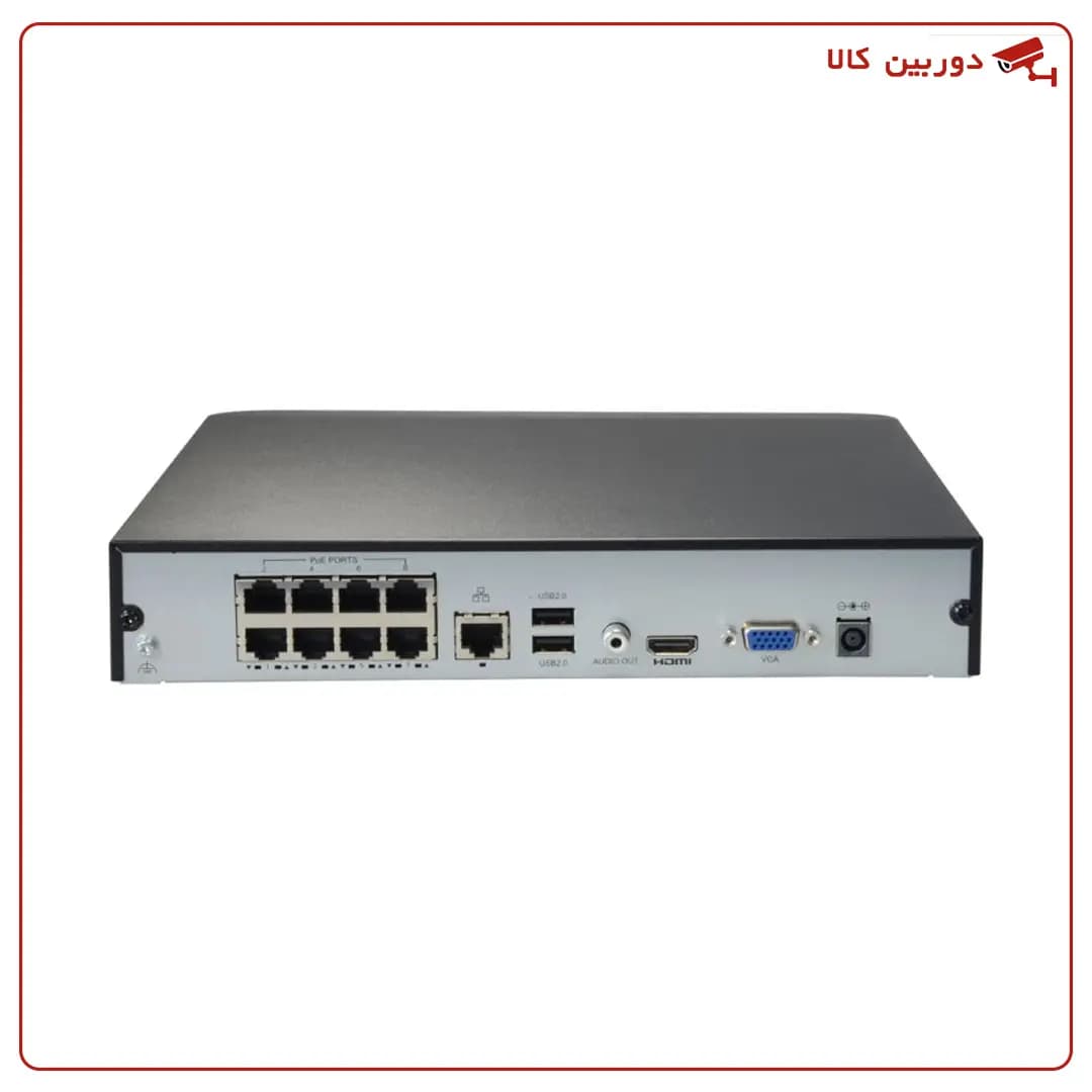 دستگاه ضبط uniarch UV-NVR-108E2-P8 — تصویر ۳