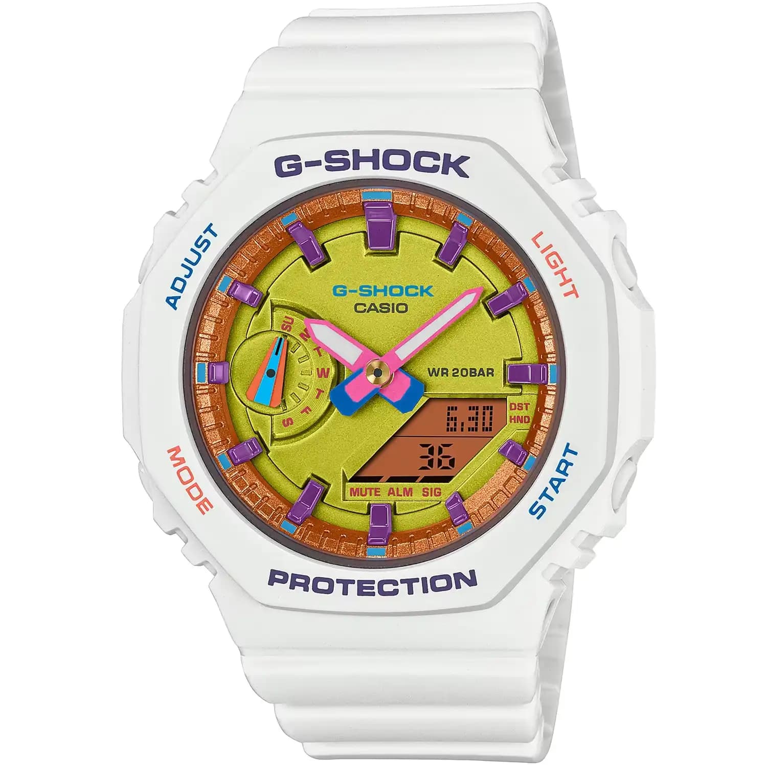 ساعت مچی زنانه G-SHOCK مدل CASIO-GMA-S2100BS-7ADR