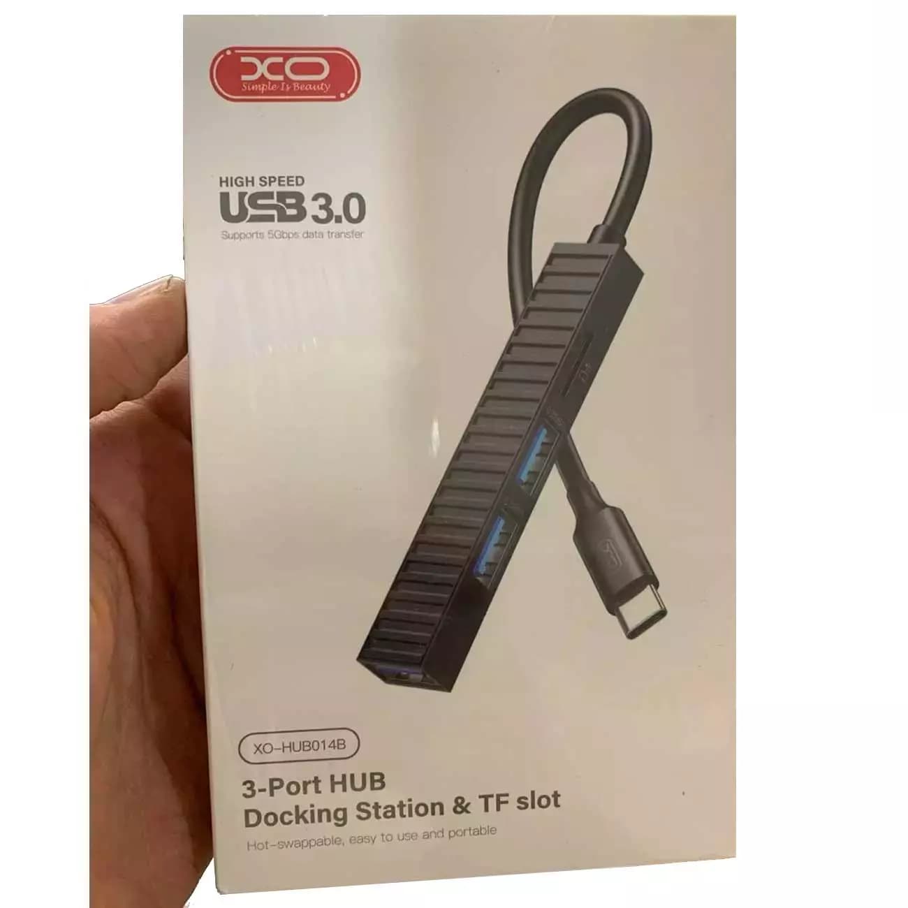 هاب تایپ‌سی 4 پورت ایکس او XO HUB014B — تصویر ۲