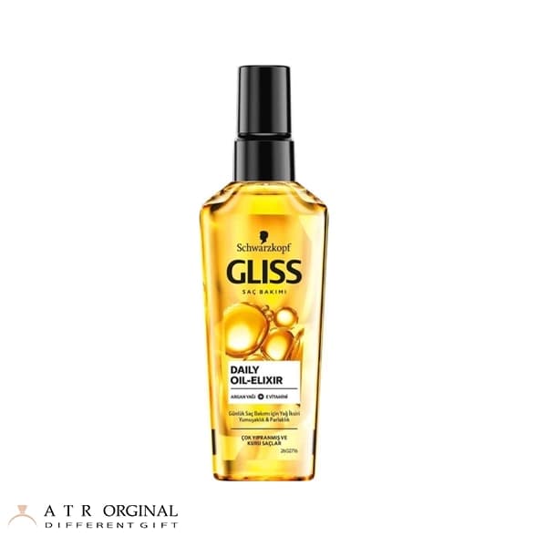 روغن آرگان ترمیم کننده مو مدل Oil-Elixir مناسب موهای خشک گلیس — تصویر ۲
