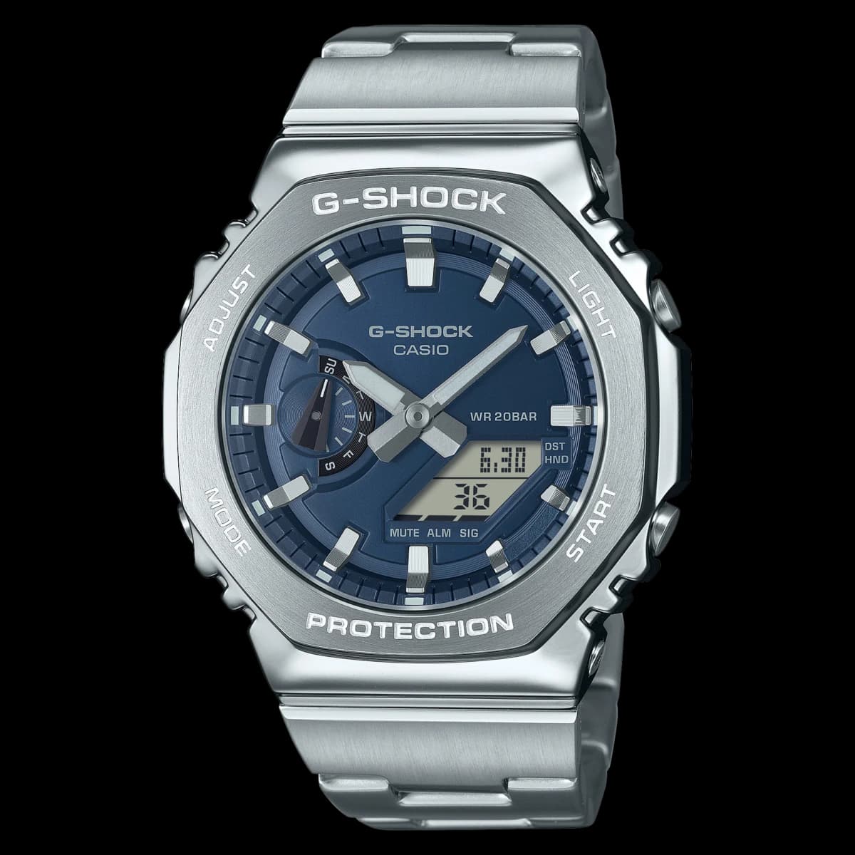 ساعت مچی مردانه G-SHOCK کاسیو مدل CASIO-GM-2110D-2BDR
