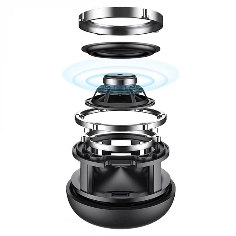 اسپیکر بلوتوث یوسمز USAMS YX008 YX Series Portable Outdoor Wireless Speaker توان 10 وات — تصویر ۸