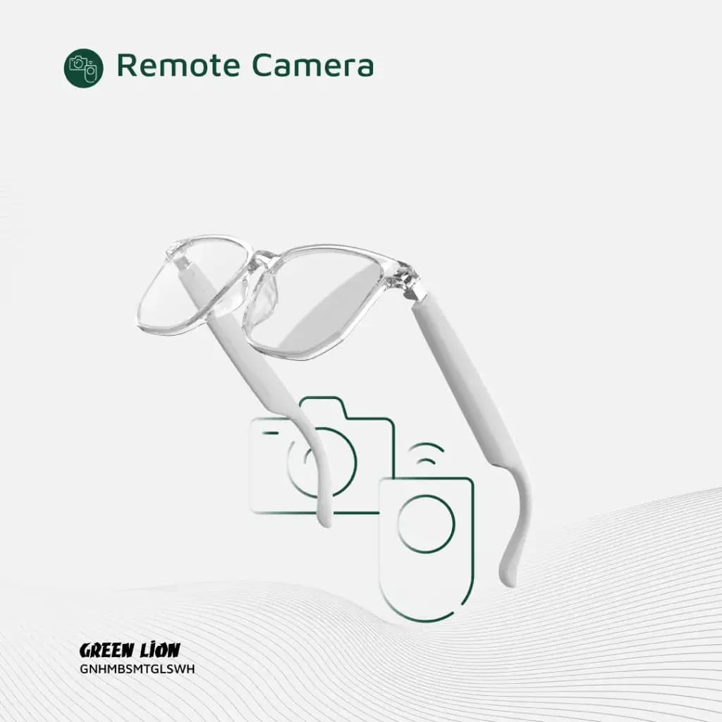 عینک محافظ چشم هوشمند گرین لاین Green Lion Hamburg Smart Glass GNHMBSMTGLSWH — تصویر ۲