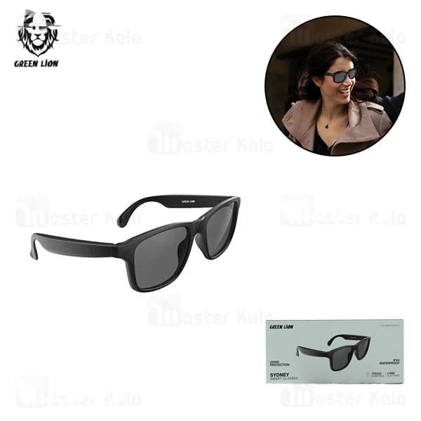عینک آفتابی هوشمند گرین لاین Green Lion Sydney Smart Glass GNSDNGLSBK — تصویر ۷