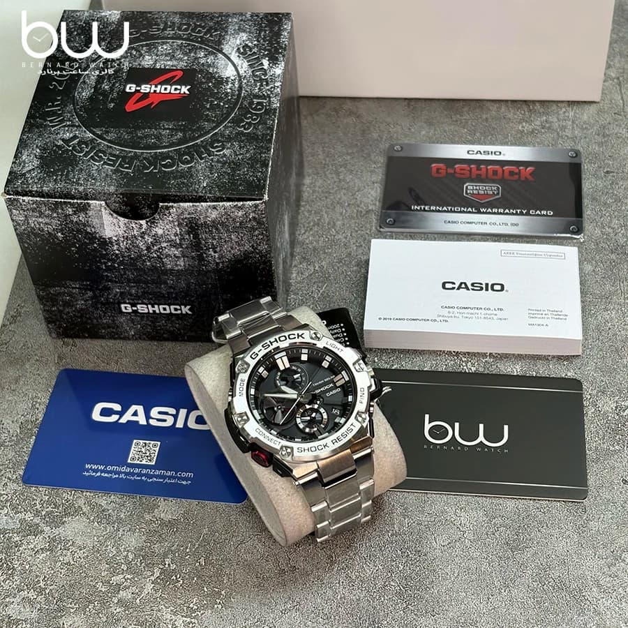 ساعت مچی مردانه G-SHOCK کاسیو مدل CASIO-GST-B100D-1A — تصویر ۷