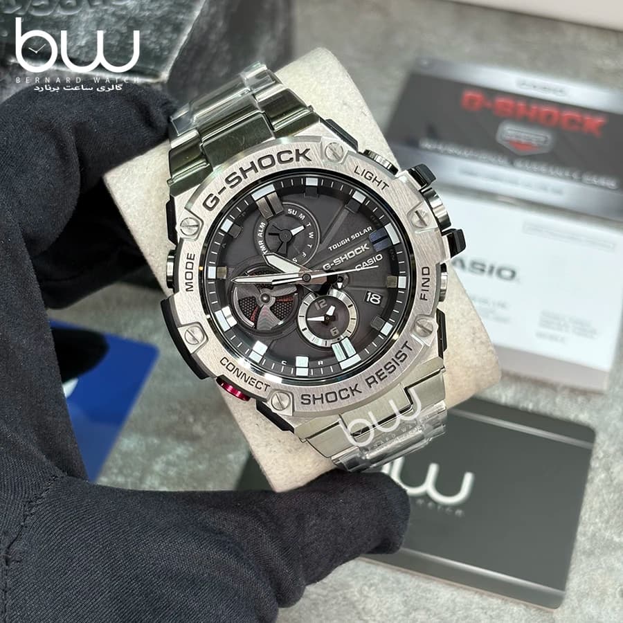 ساعت مچی مردانه G-SHOCK کاسیو مدل CASIO-GST-B100D-1A — تصویر ۵