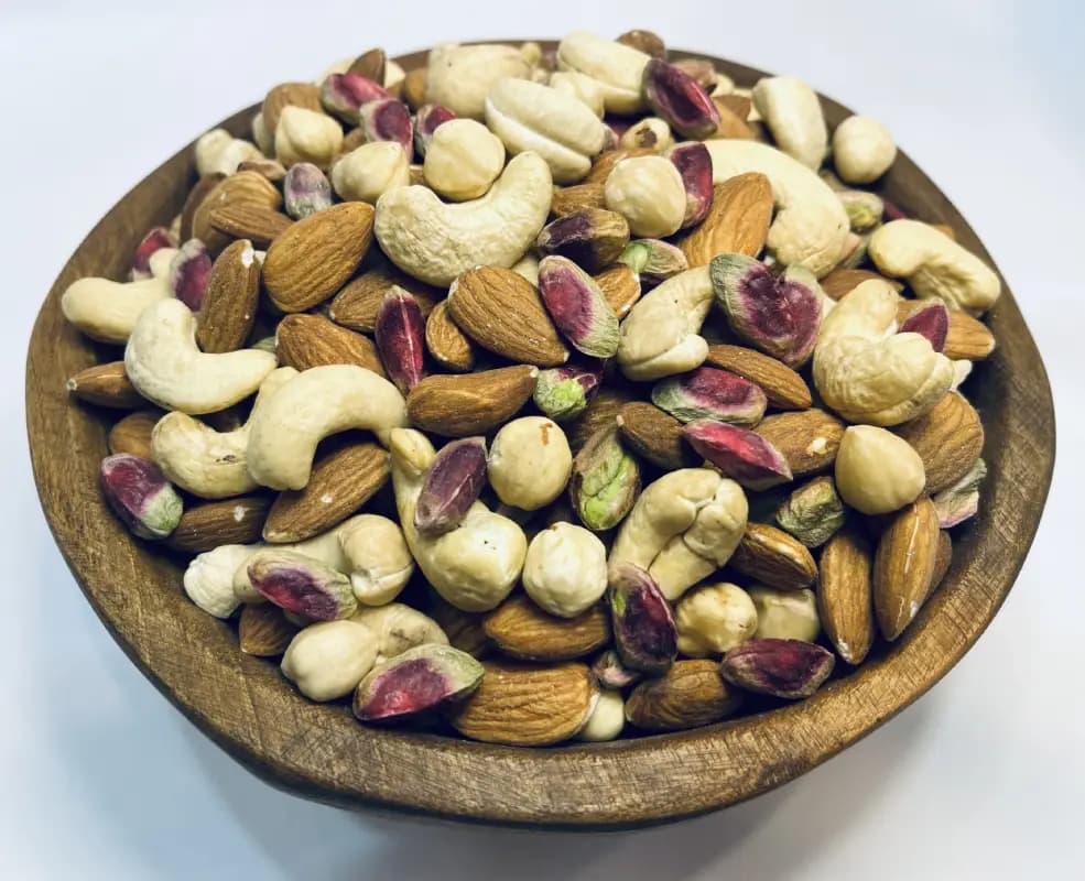 آجیل چهار (۴) مغز لوکس خام ۵۰۰ گرمی