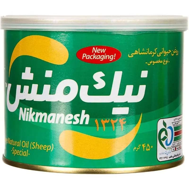 روغن حیوانی نیک منش ۴۵۰ گرمی مخصوص