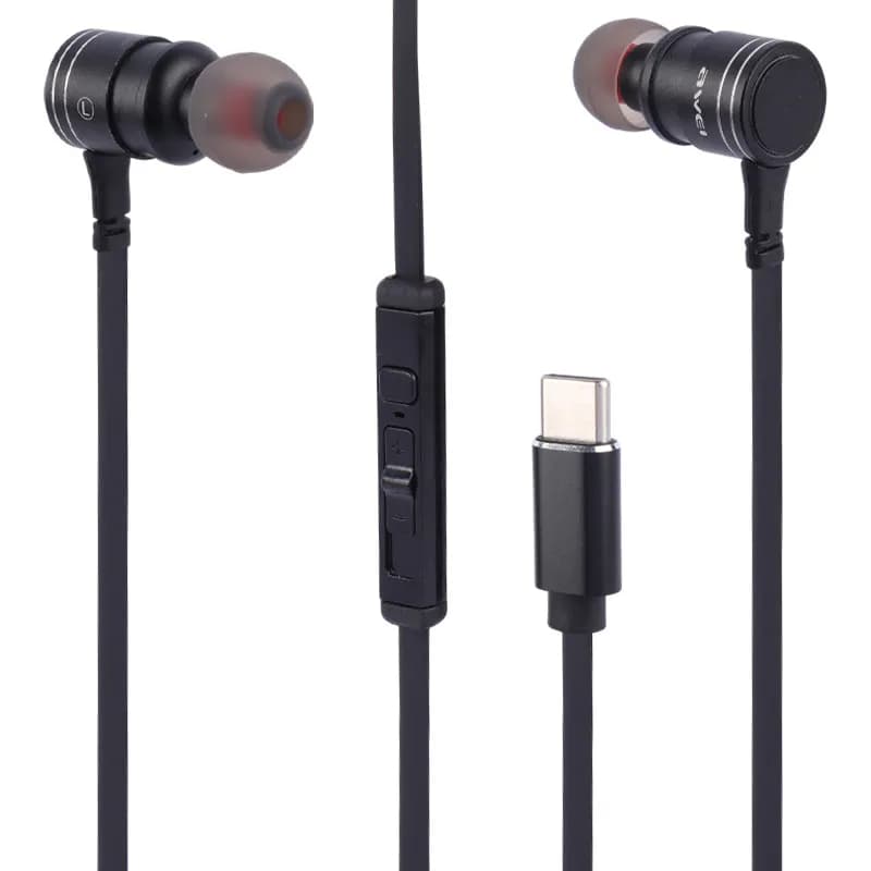 هندزفری سیمی Type C اوی Awei PC-12T مخصوص آیفون سری 15 و 16 — تصویر ۲