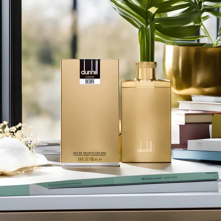 عطر ادکلن دانهیل دیزایر گلد – دانهیل طلایی زنانه اصل — تصویر ۲