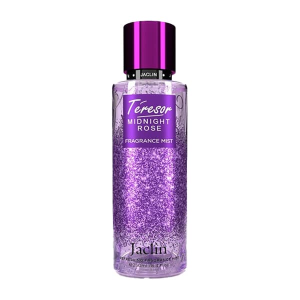 بادی اسپلش زنانه ژاکلین مدل مید نایت رز(mid night rose) حجم 250 میل