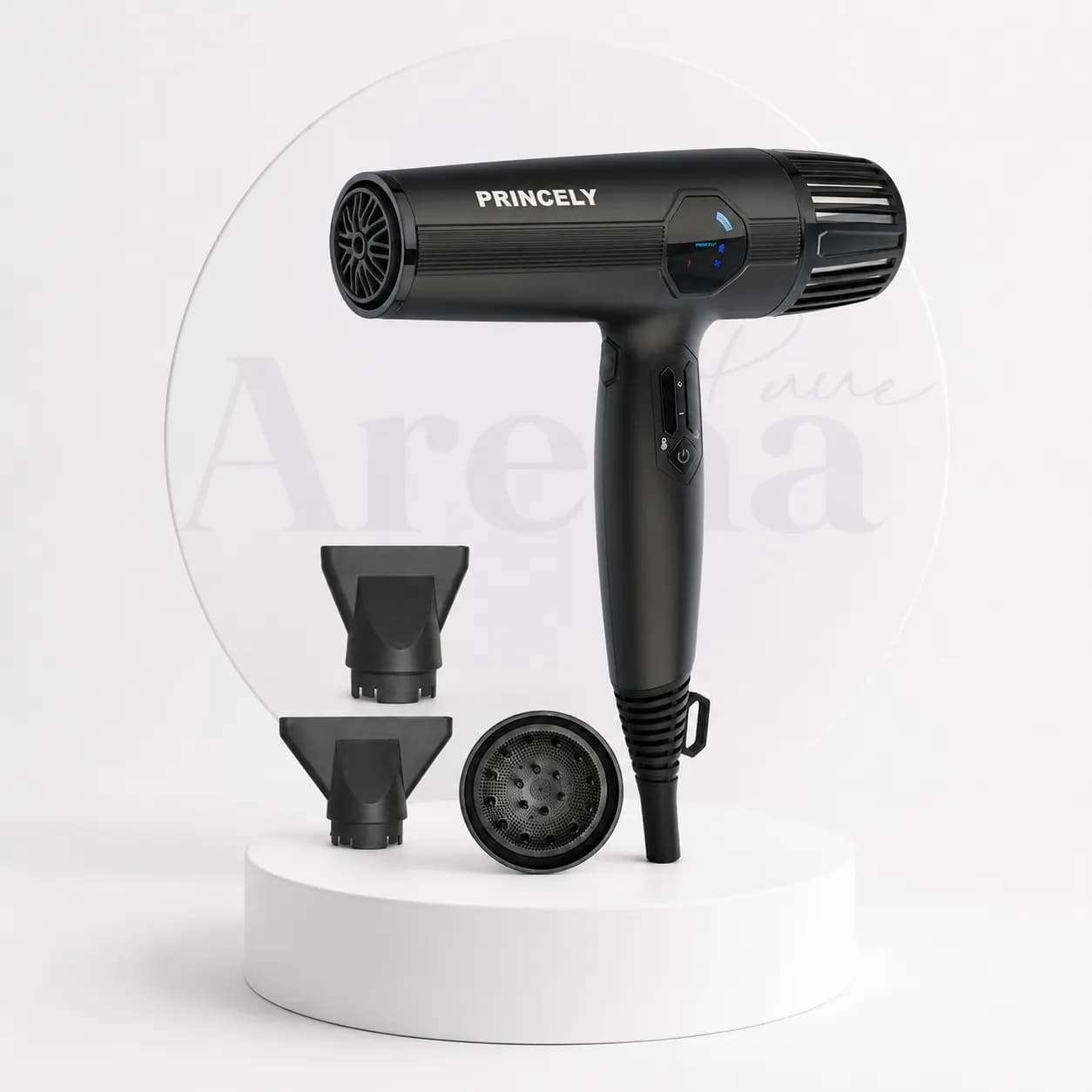 سشوار موتور جت نمایشگردار 2400 وات PR280AT پرنسلی PRINCELY