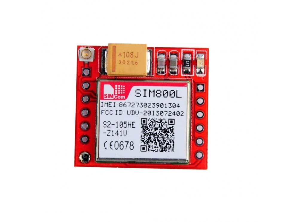 ماژول راه انداز GSM چهار باند SIM800L آپدیت شده با قابلیت GPRS / GSM / SMS — تصویر ۶