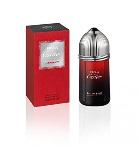 ادو تویلت مردانه Cartier Pasha Edition Noire Sport حجم ۱۰۰ میلی لیتر