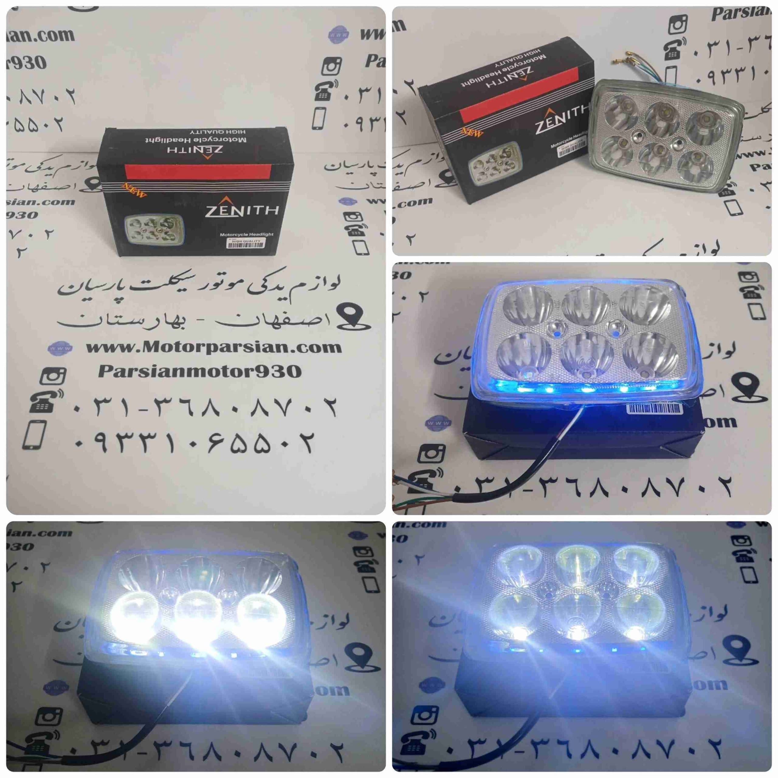 بلوری تکی LED هندا ( CDI – 125 ) 6 تایی زنیت