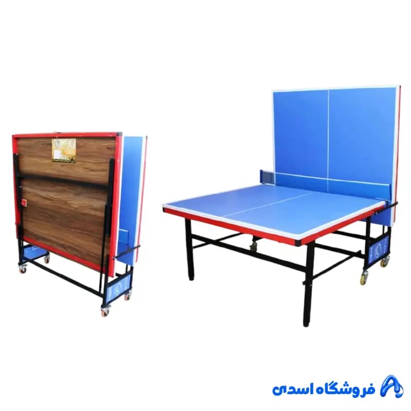 میز پینگ پنگ 4 چرخ MDF E3 المپیک