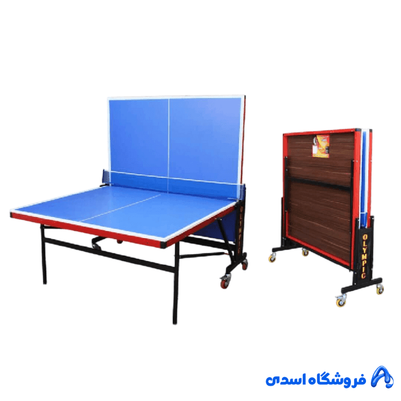 میز پینگ پنگ 4 چرخ MDF E2 المپیک