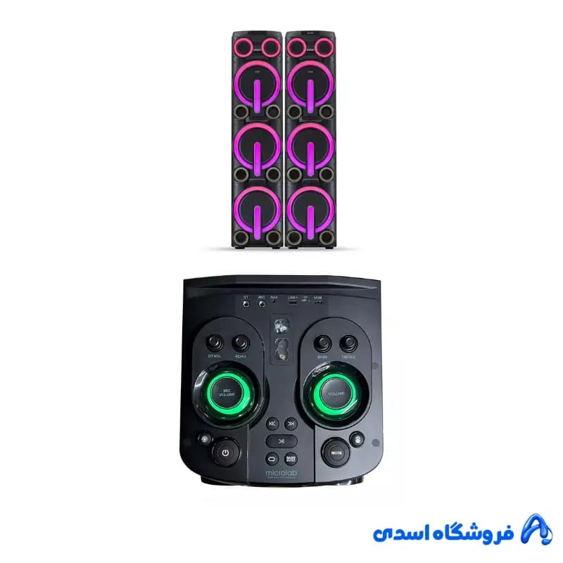 اسپیکر میکرولب مدل Dj Q620 – سری دیجی — تصویر ۳