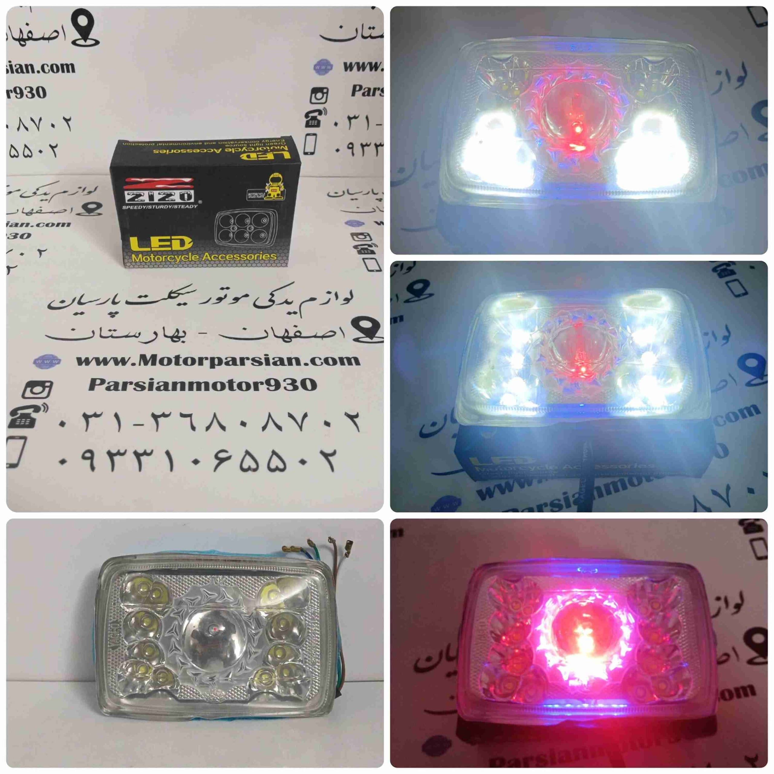 بلوری تکی LED هندا ( CDI – 125 ) گل وسط زیزو