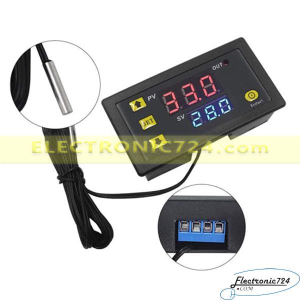 ماژول کنترلر دما W3230 12V Thermostat module — تصویر ۶