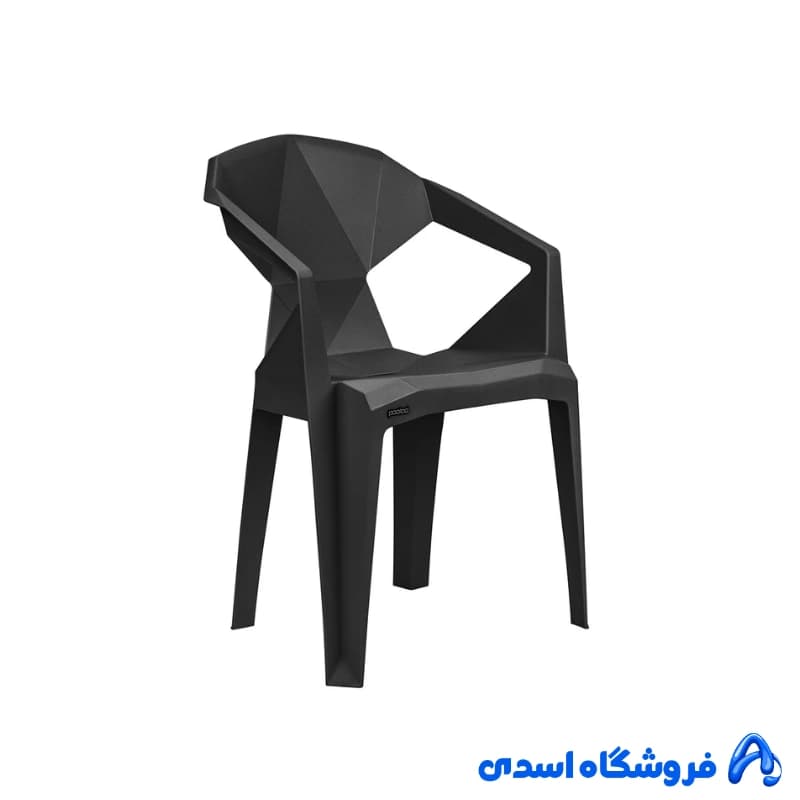 صندلی دسته دار پلیمری پولاد مدل F-22