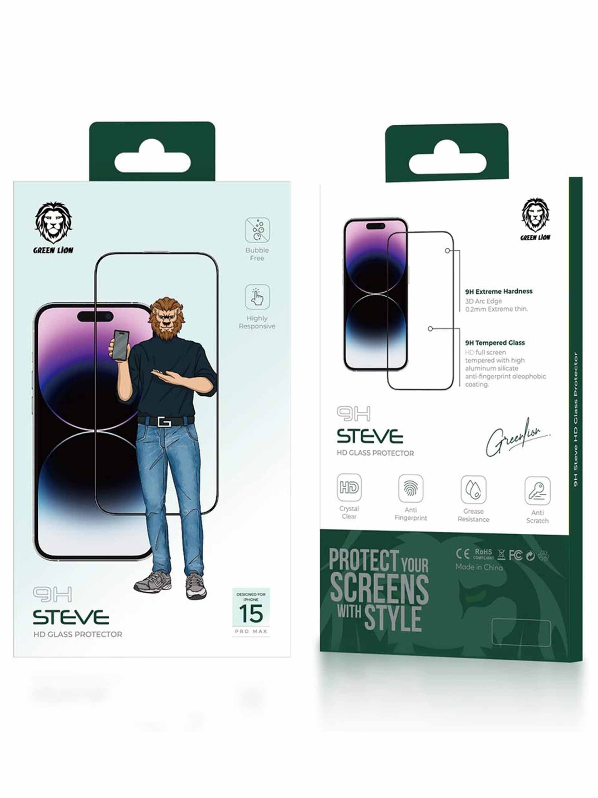 محافظ صفحه نمایش گرین لاین مدل Steve