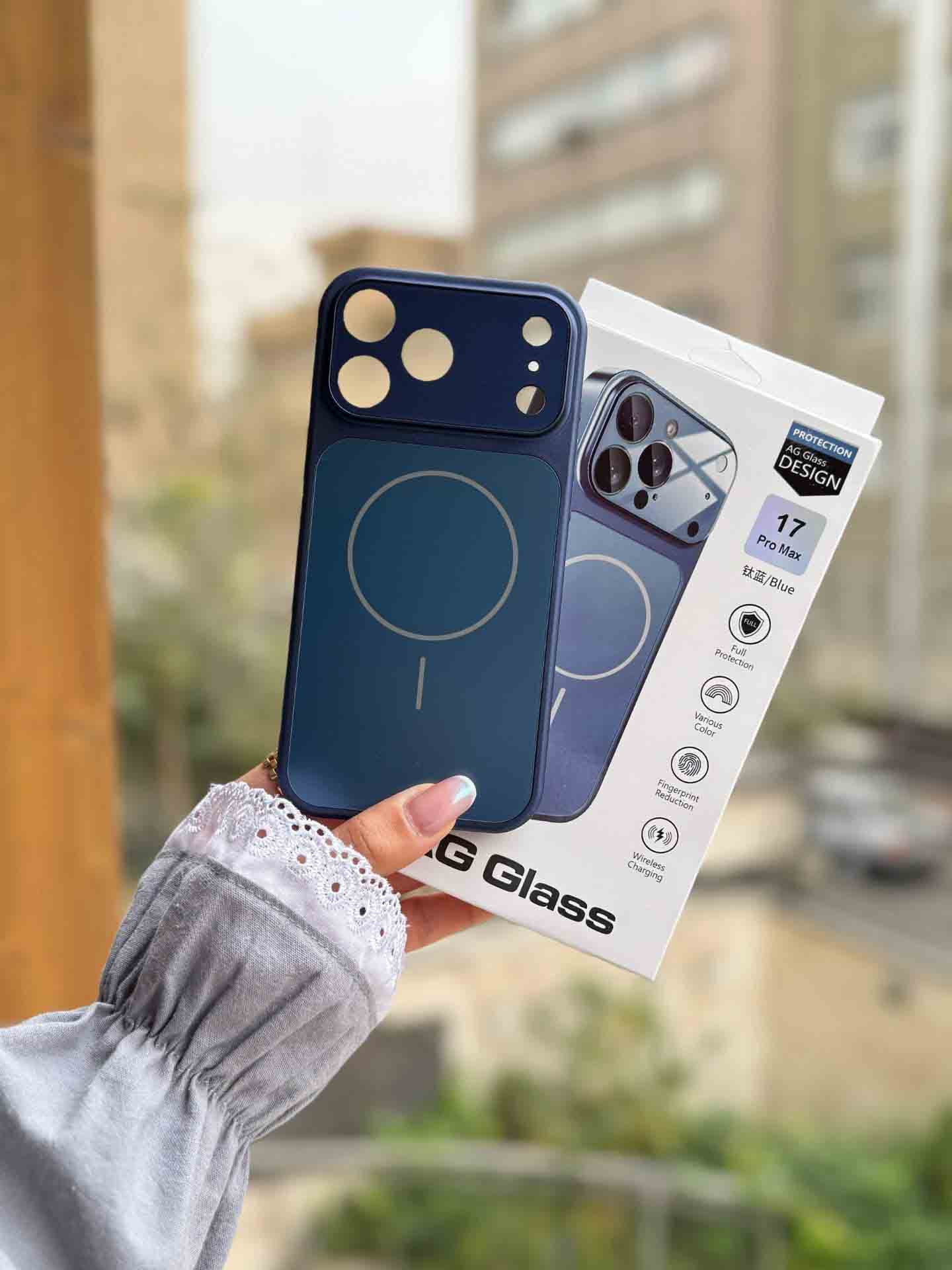 قاب گوشی AG Glass case — تصویر ۳