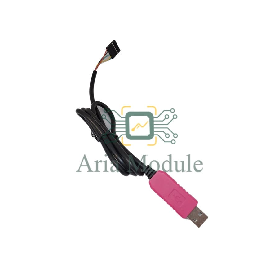 USB TO SERIAL TTL pl2303HXD با سيم بنفش