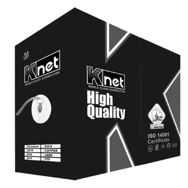 کابل شبکه Cat6 کِی نت مدل UTP به طول 305 متر