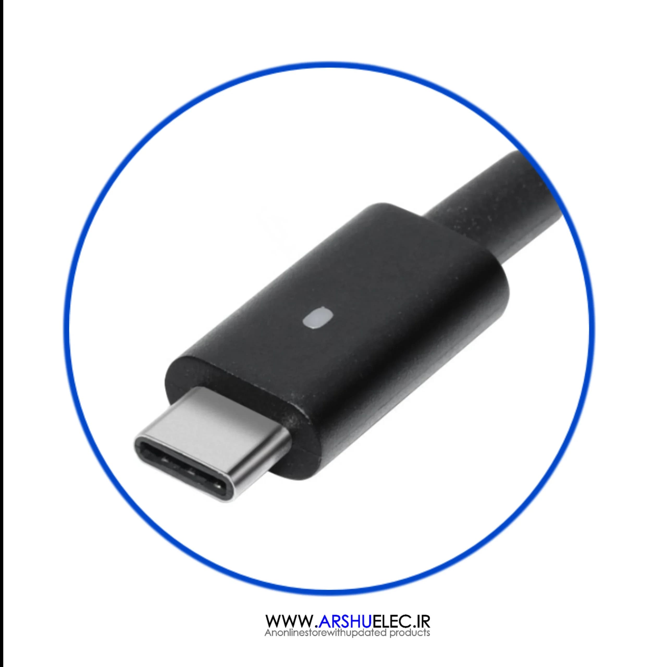 آداپتور اورجینال 20 ولت 2 آمپر لپ تاپ دل 30 وات تایپ سی | Dell Laptop Adapter 20V 2A 30W Type-C — تصویر ۶