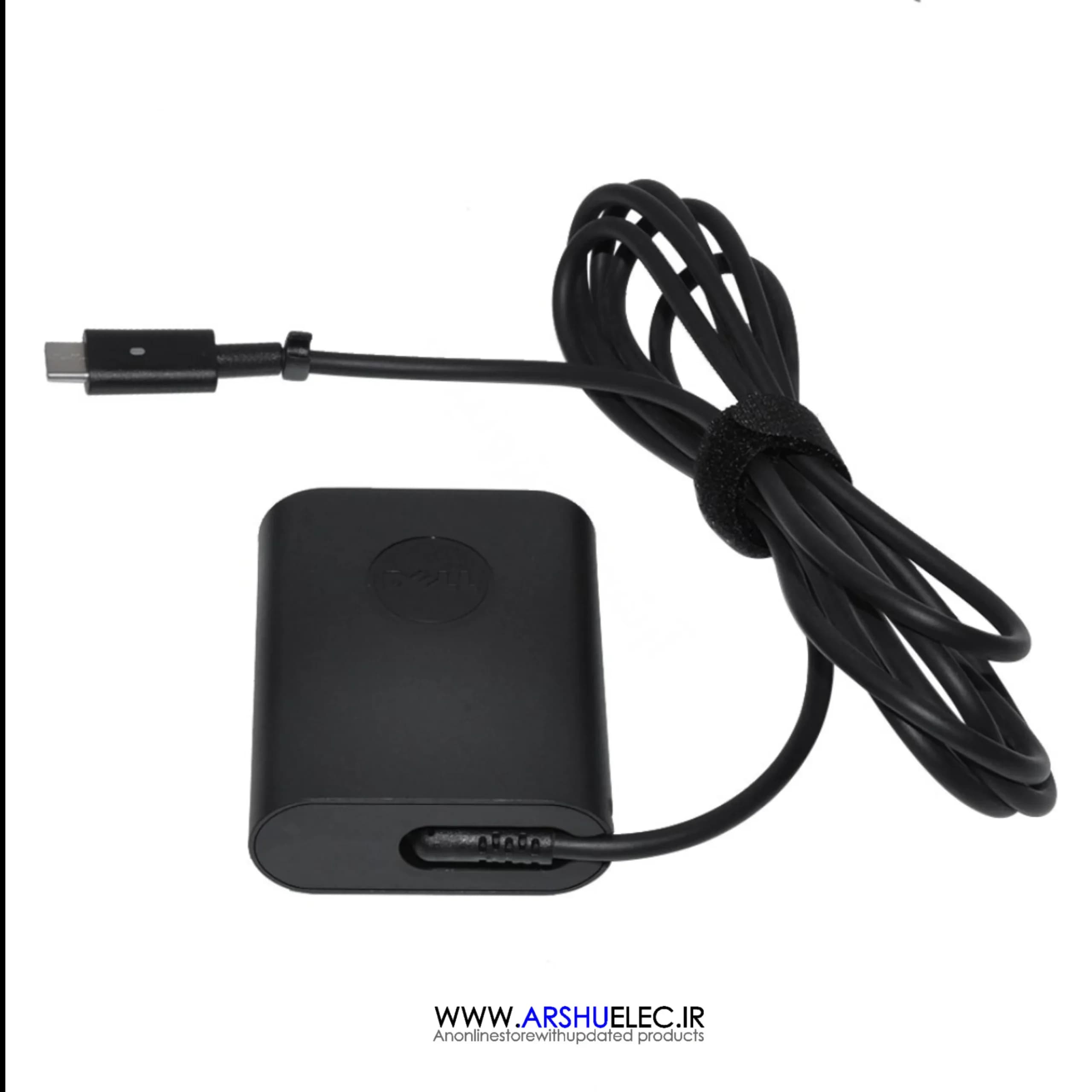 آداپتور اورجینال 20 ولت 2 آمپر لپ تاپ دل 30 وات تایپ سی | Dell Laptop Adapter 20V 2A 30W Type-C
