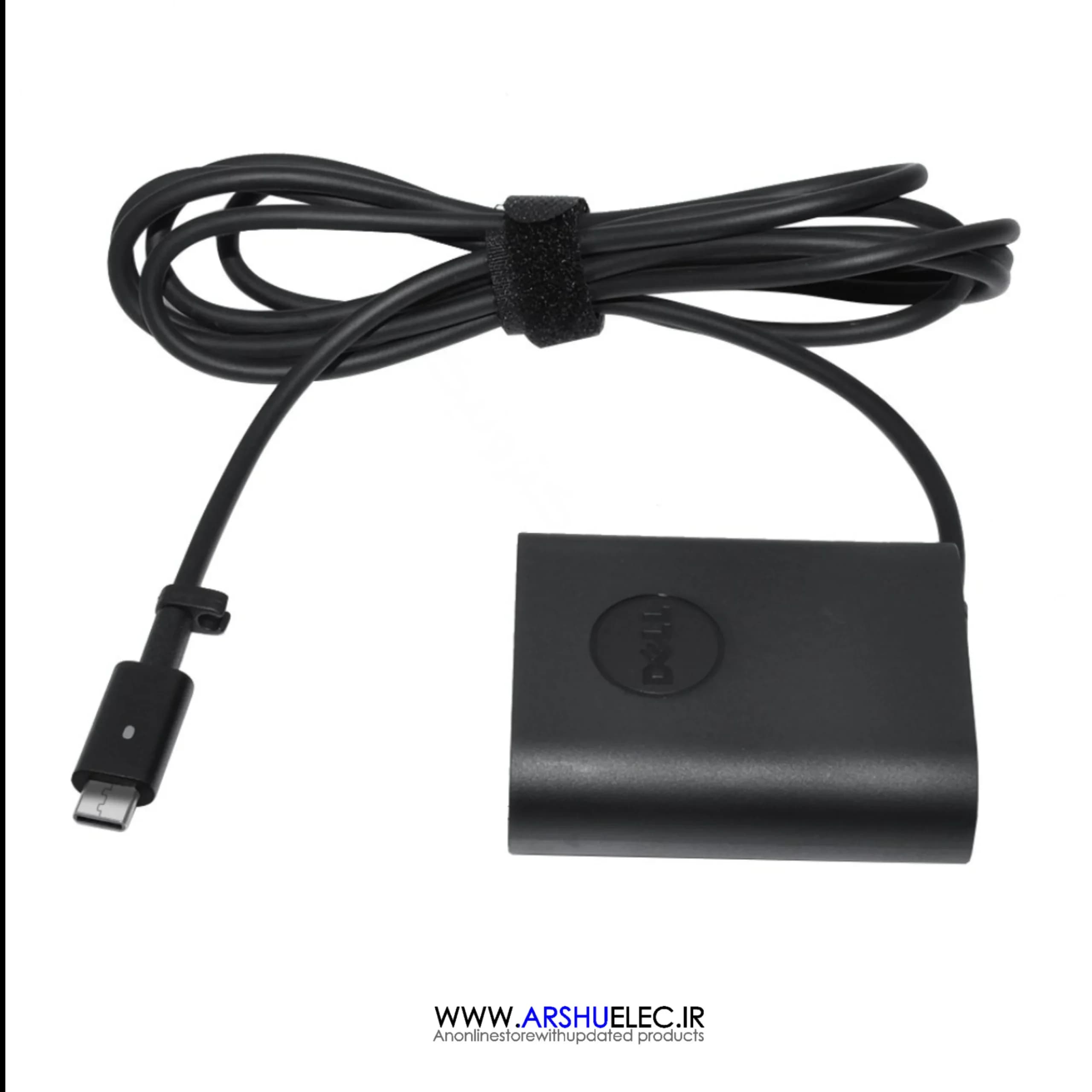 آداپتور اورجینال 20 ولت 2 آمپر لپ تاپ دل 30 وات تایپ سی | Dell Laptop Adapter 20V 2A 30W Type-C — تصویر ۵