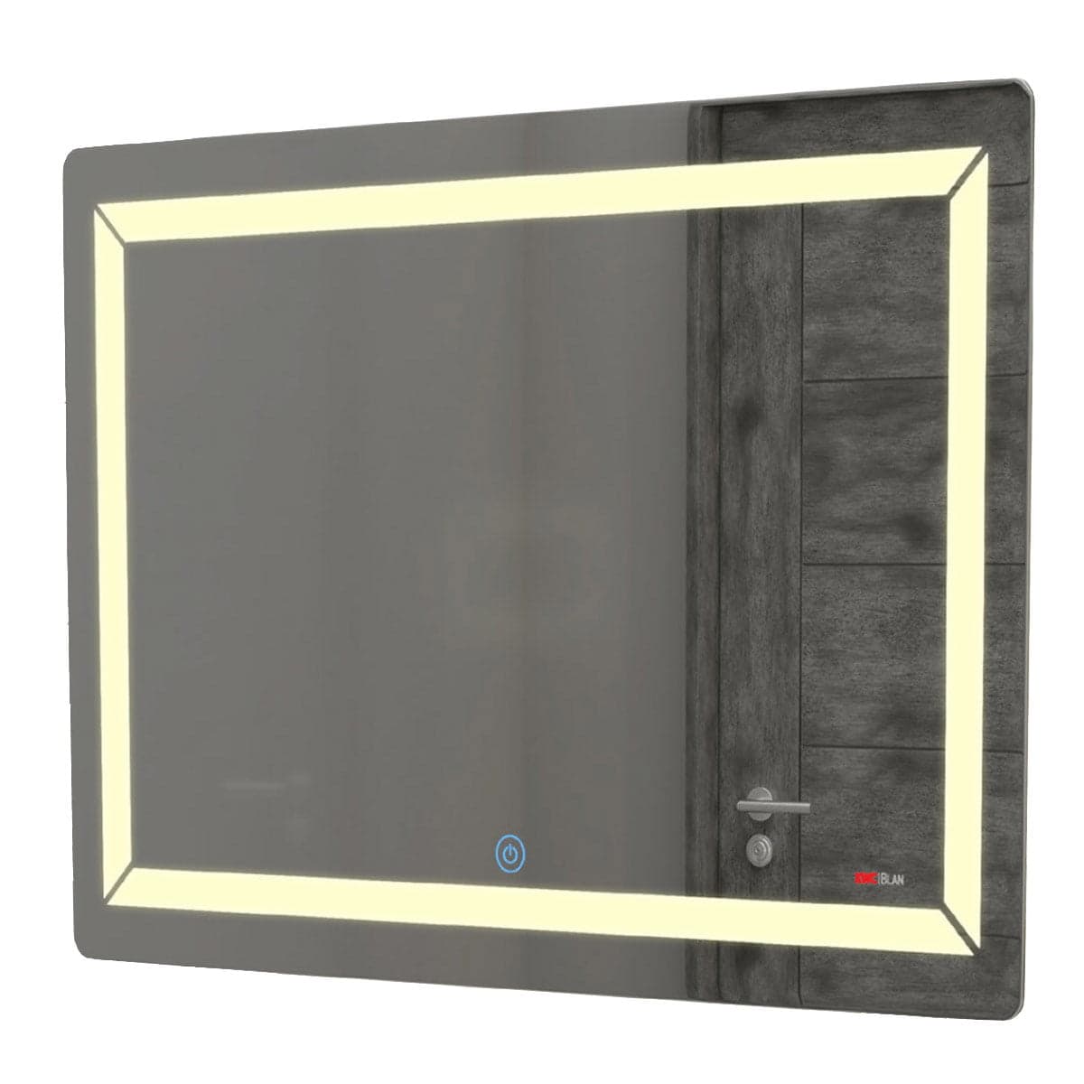 آینه بک لایت کی دبلیوسی مدل آوا نور آفتابی 60×90