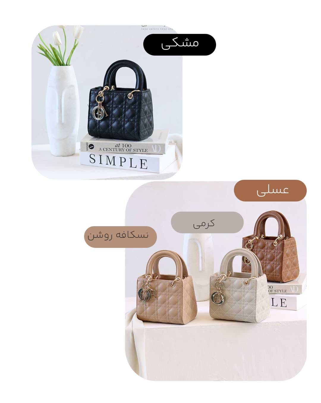 کیف دستی دوشی مینی دیور (اوتلت) — تصویر ۲