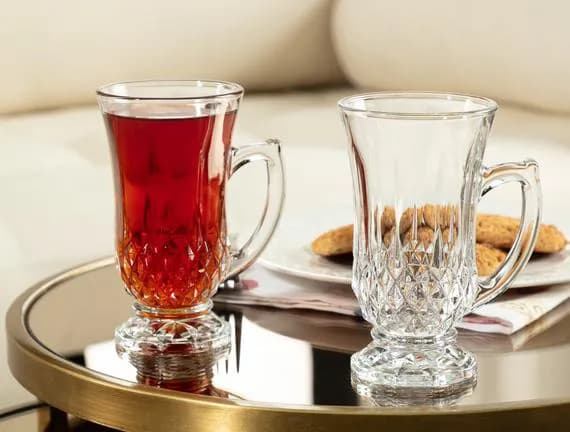 فنجان پایه دار مدل استانبول پاشاباغچه کد55671 — تصویر ۳