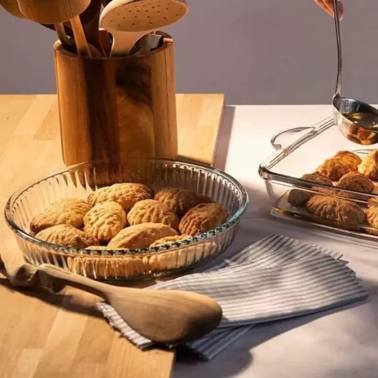 دیس گرد شیاردار بورجام پاشاباغچه کد 59044 — تصویر ۴