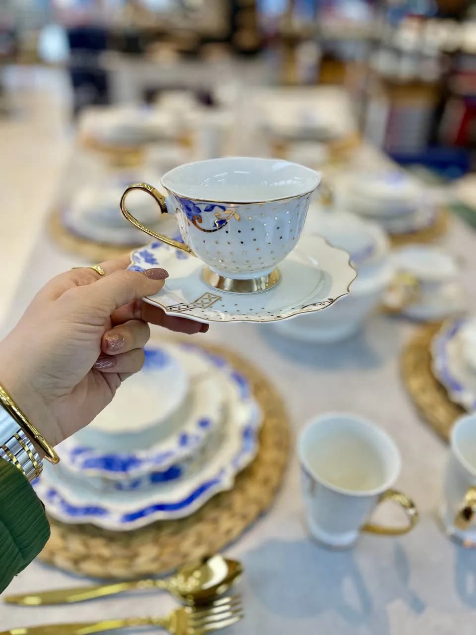ست سرویس غذاخوری ترک مدل پینک مور kitart — تصویر ۷