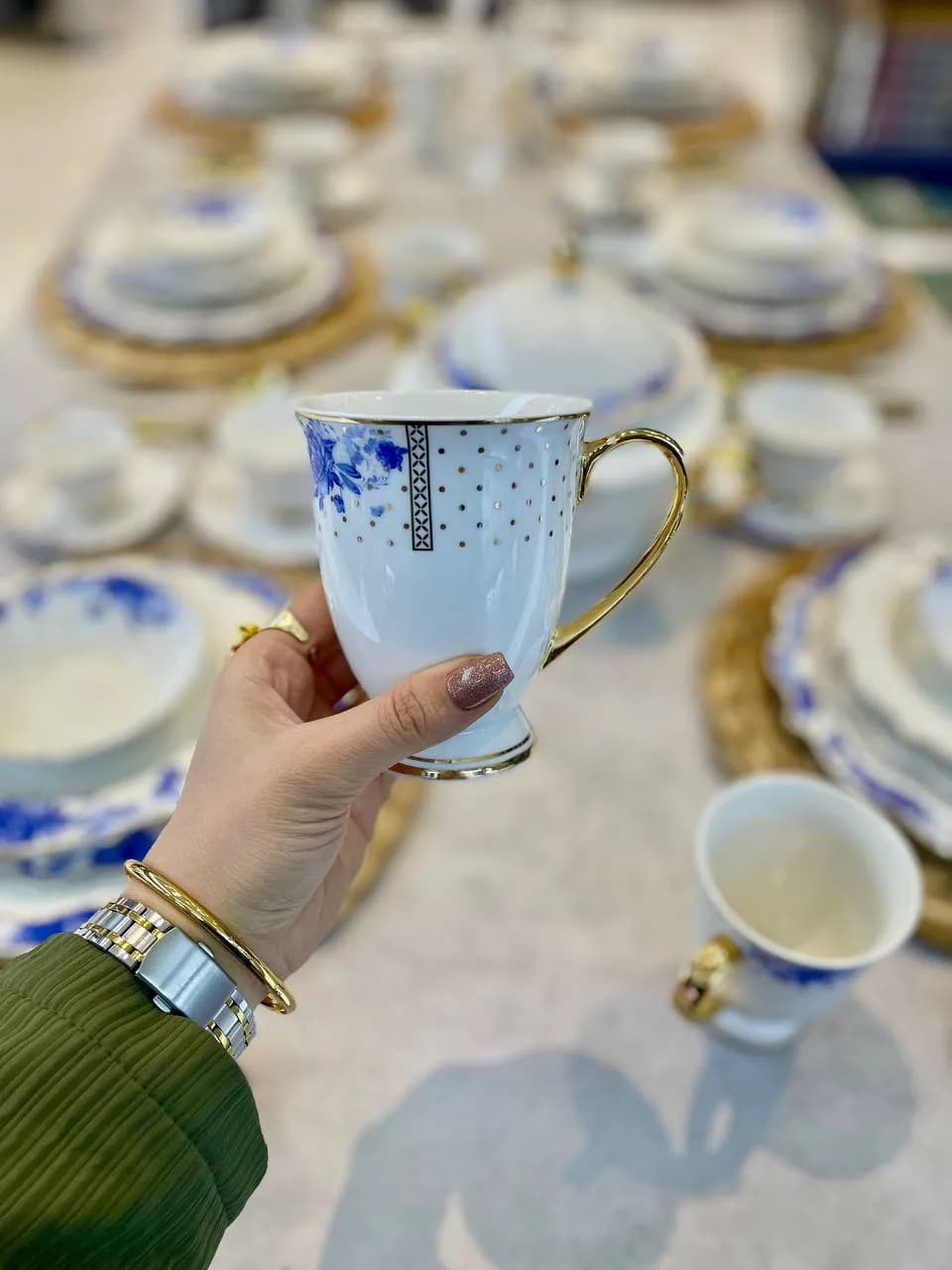 ست سرویس غذاخوری ترک مدل پینک مور kitart — تصویر ۸