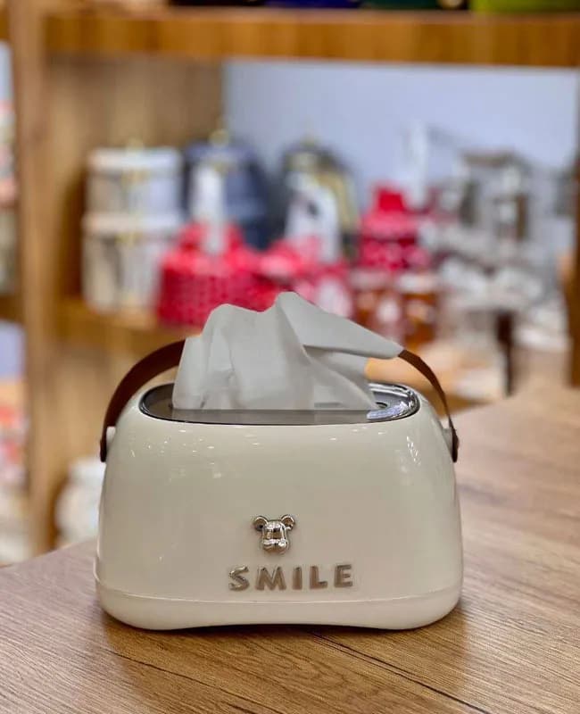 جا دستمال و سطل زباله رو میزی SMILE — تصویر ۳