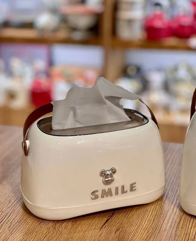 جا دستمال و سطل زباله رو میزی SMILE — تصویر ۴