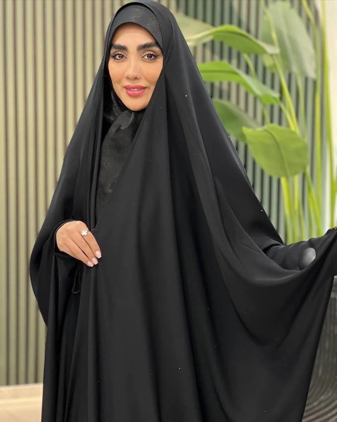 چادرعربی جده بولگاری نگین بارانی
