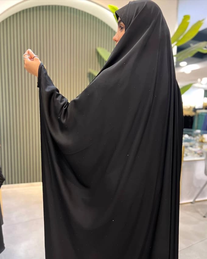 چادرعربی جده بولگاری نگین بارانی — تصویر ۲