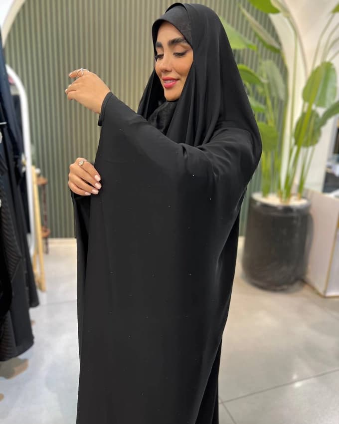 چادرعربی جده بولگاری نگین بارانی — تصویر ۳