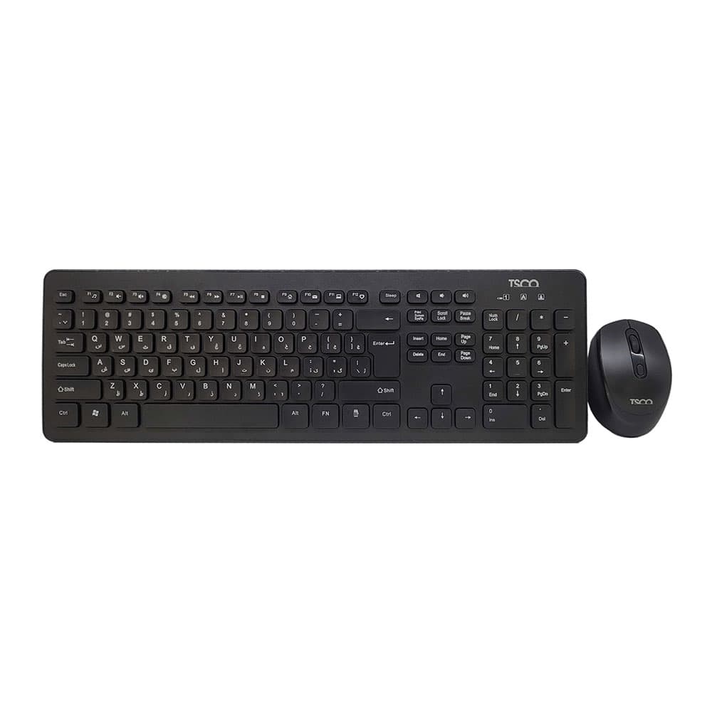 کیبورد و ماوس بیسیم تسکو مدل Tsco TKM 7011W