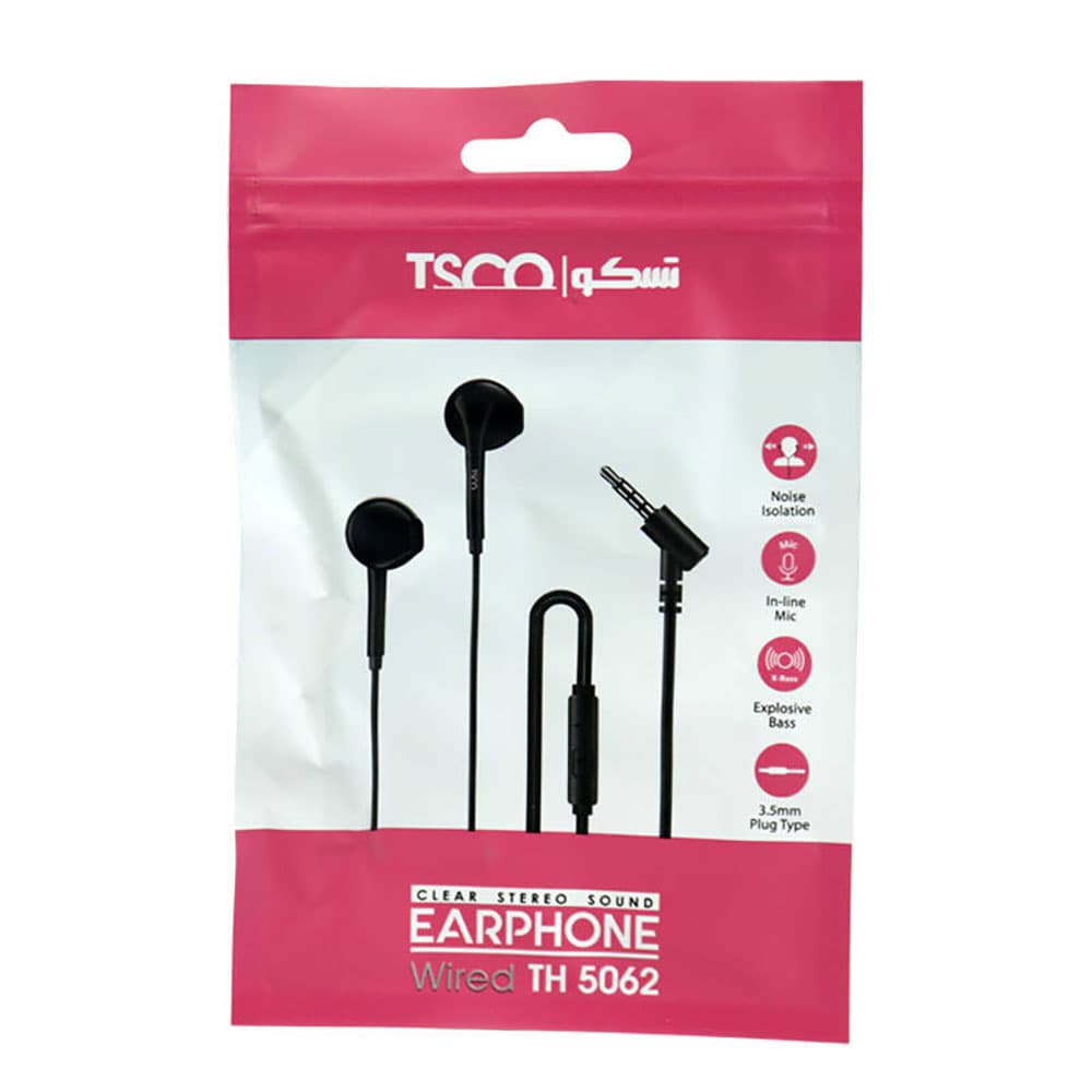 هندزفری تسکو مدل Tsco handsfree TH5062 — تصویر ۲