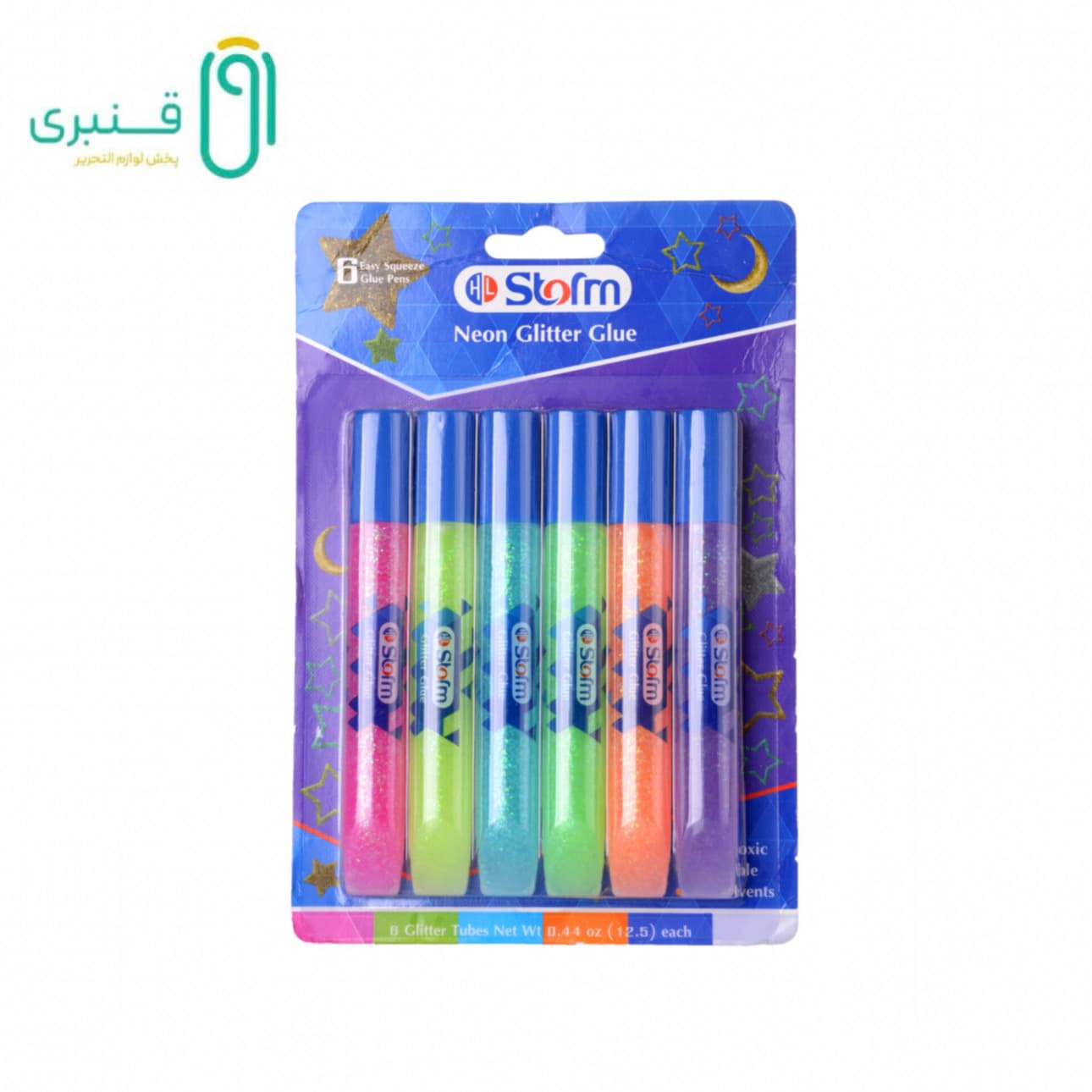 چسب اکلیلی (6رنگ) مات استورم