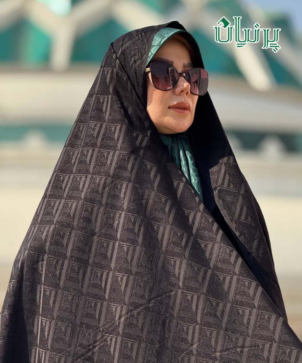 چادر ویژه مخمل مونالیزا شاین دار – طرح 7