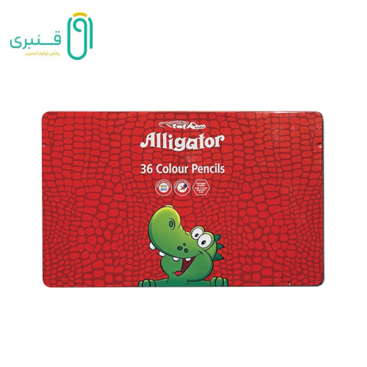مداد 36 رنگ فلزی الیگیتور