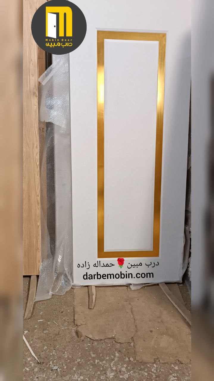 درب استیل دار CNC رنگ و پی وی سی /استیل خور / 5میل و 8 میل